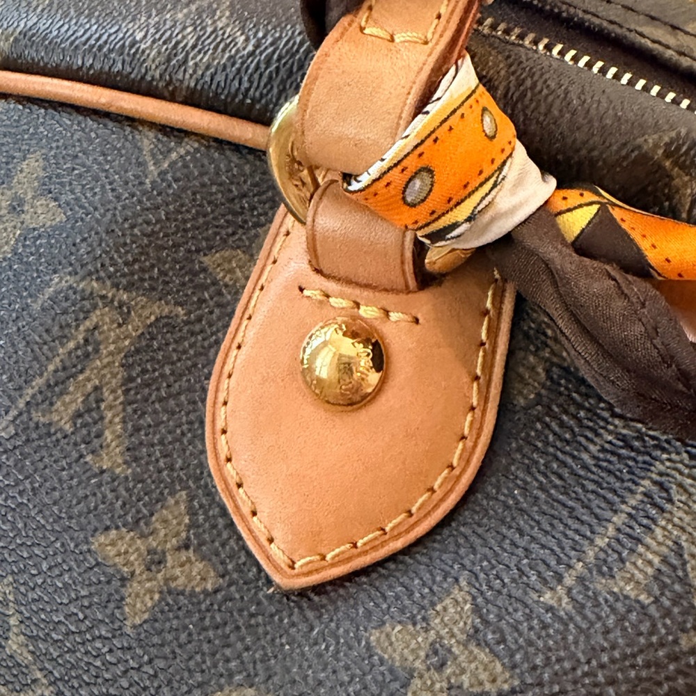 Louis Vuitton Brown and Tan Monogram Montorgueil PM Bag - Picture 11 of 16
